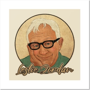 Retro Vintage Leslie Jordan Posters and Art